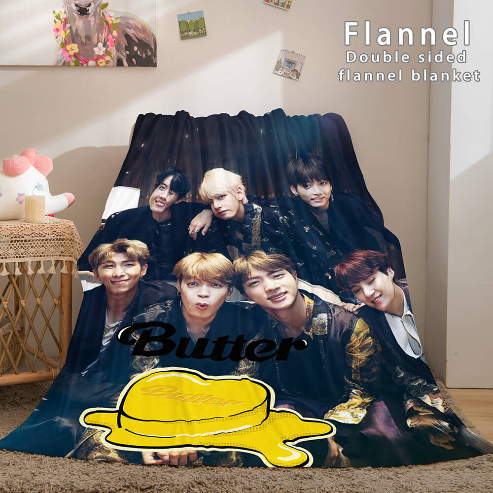 Kpop BTS Butter Cosplay Blanket 933 Kpop BTS Butter Cosplay Blanket 933