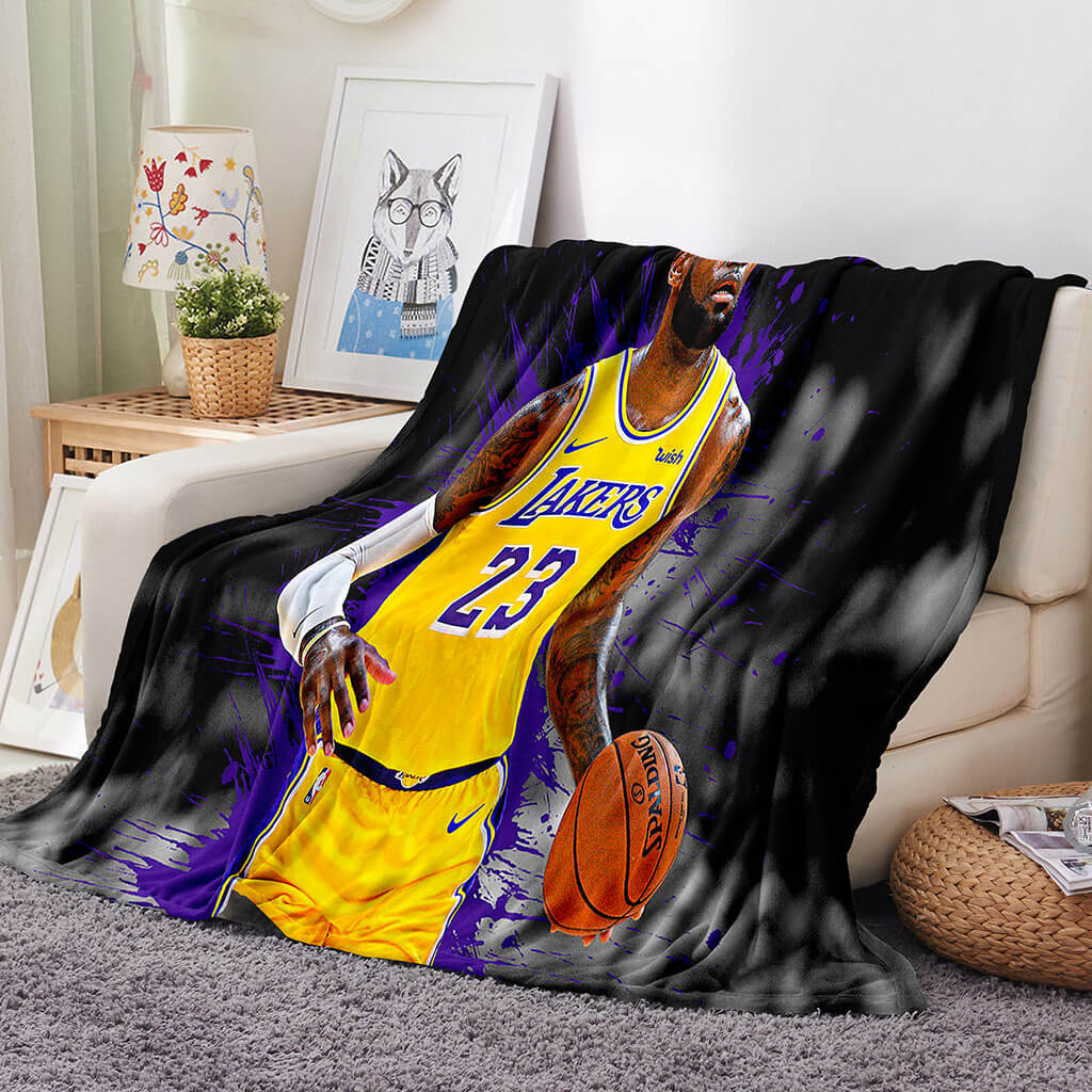 Lakers Jordan Kobe Blanket 974 Lakers Jordan Kobe Blanket 974