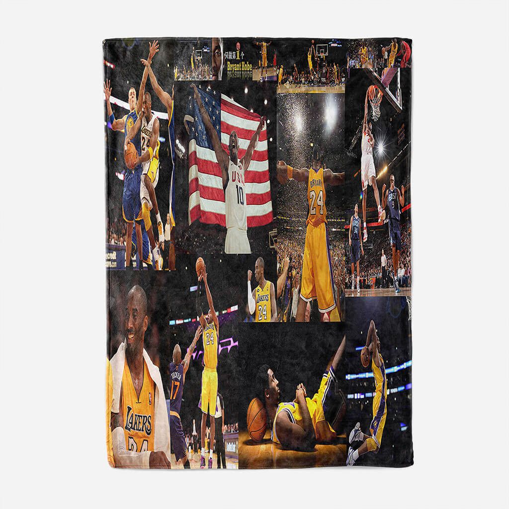 Lakers Jordan Kobe Blanket 702 Lakers Jordan Kobe Blanket 702