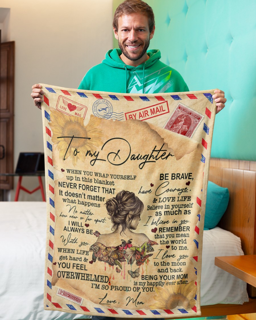 Letter-To-My-Daughter-IM-So-Proud-Of-You-Fleece-Blanket-2