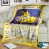 Light Jolteon 1St Pokemon Blanket