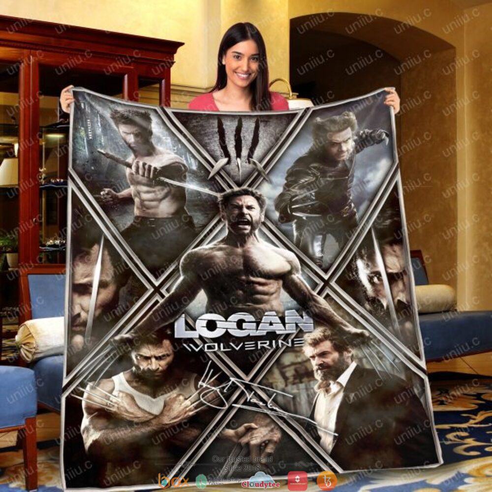 Logan Wolverine Blanket Logan Wolverine Blanket