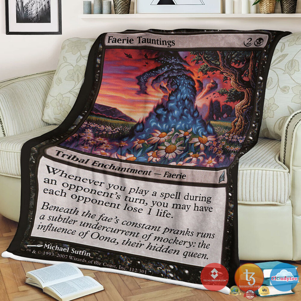 Lorwyn 112 Faerie Tauntings Blanket Lorwyn 112 Faerie Tauntings Blanket