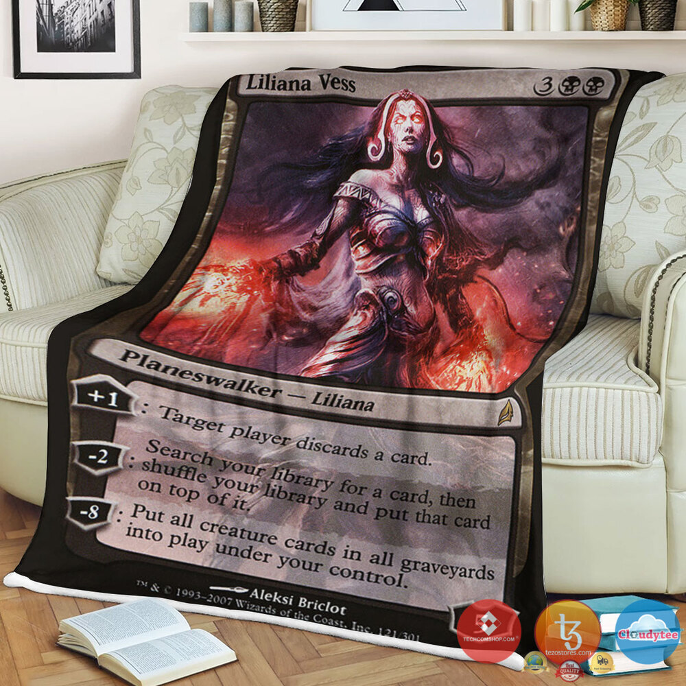 Lorwyn 121 Liliana Vess Blanket Lorwyn 121 Liliana Vess Blanket