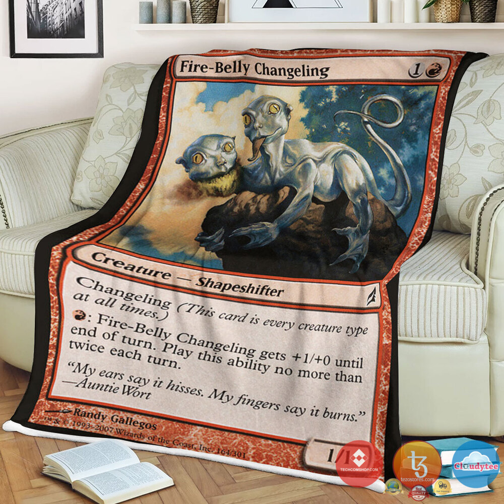 Lorwyn 164 Fire Belly Changeling Blanket Lorwyn 164 Fire Belly Changeling Blanket