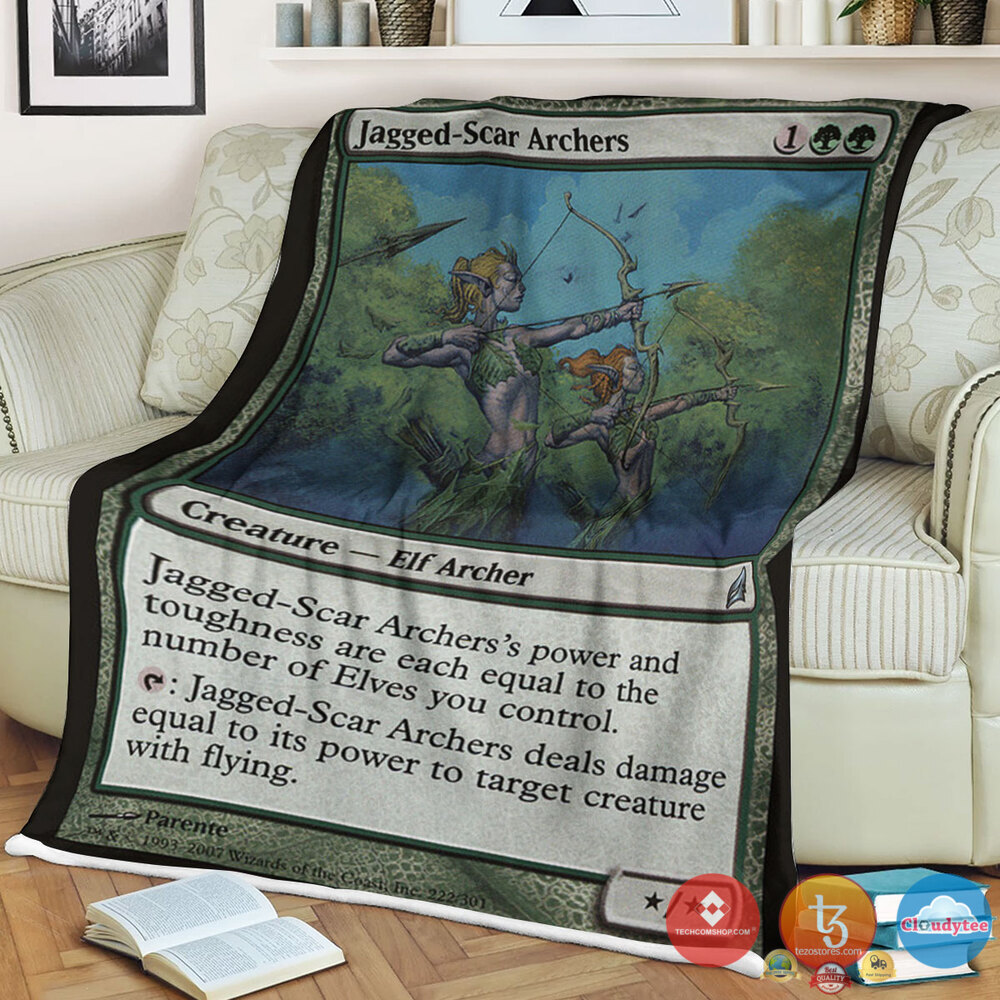 Lorwyn 222 Jagged Scar Archers Blanket Lorwyn 222 Jagged Scar Archers Blanket