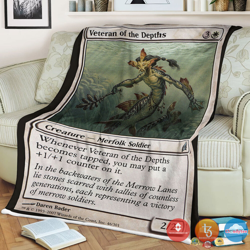 Lorwyn 46 Veteran Of The Depths Blanket Lorwyn 46 Veteran Of The Depths Blanket