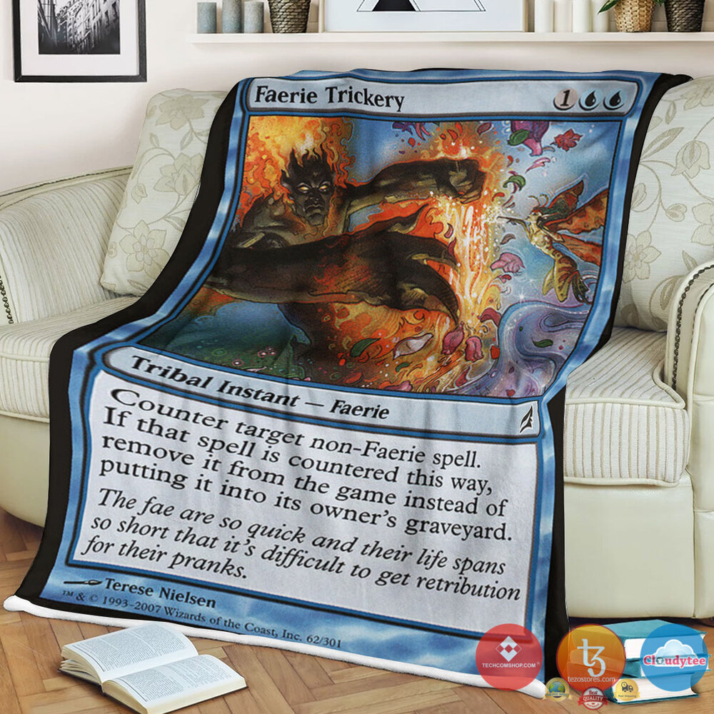 Lorwyn 62 Faerie Trickery Blanket Lorwyn 62 Faerie Trickery Blanket