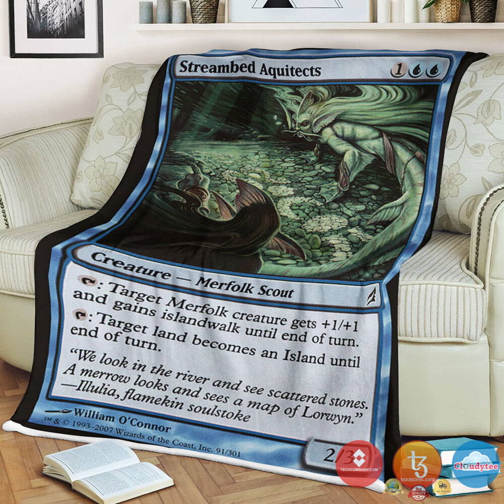 Lorwyn 91 Streambed Aquitects Blanket Lorwyn 91 Streambed Aquitects Blanket