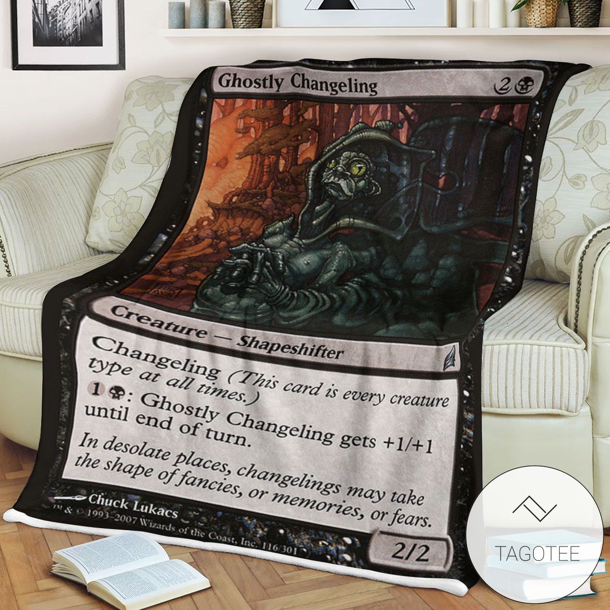 Lorwyn Lrw 116 Ghostly Changeling Mtg Blanket Tagotee Lorwyn Lrw 116 Ghostly Changeling Mtg Blanket Tagotee