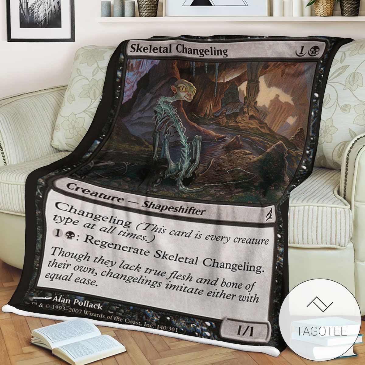 Lorwyn Lrw 140 Skeletal Changeling Mtg Blanket Tagotee Lorwyn Lrw 140 Skeletal Changeling Mtg Blanket Tagotee