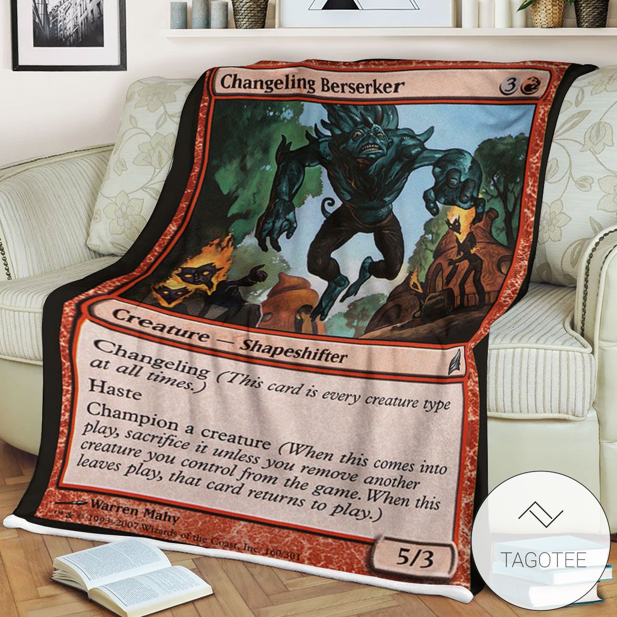 Lorwyn Lrw 160 Changeling Berserker Mtg Blanket Lorwyn Lrw 160 Changeling Berserker Mtg Blanket