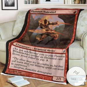 Lorwyn Lrw 165 Flamekin Bladewhirl Mtg Blanket Tagotee