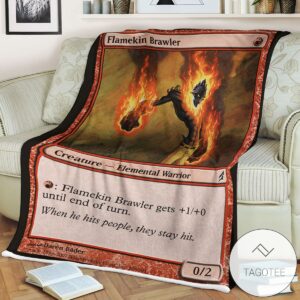 Lorwyn Lrw 166 Flamekin Brawler Mtg Blanket Tagotee