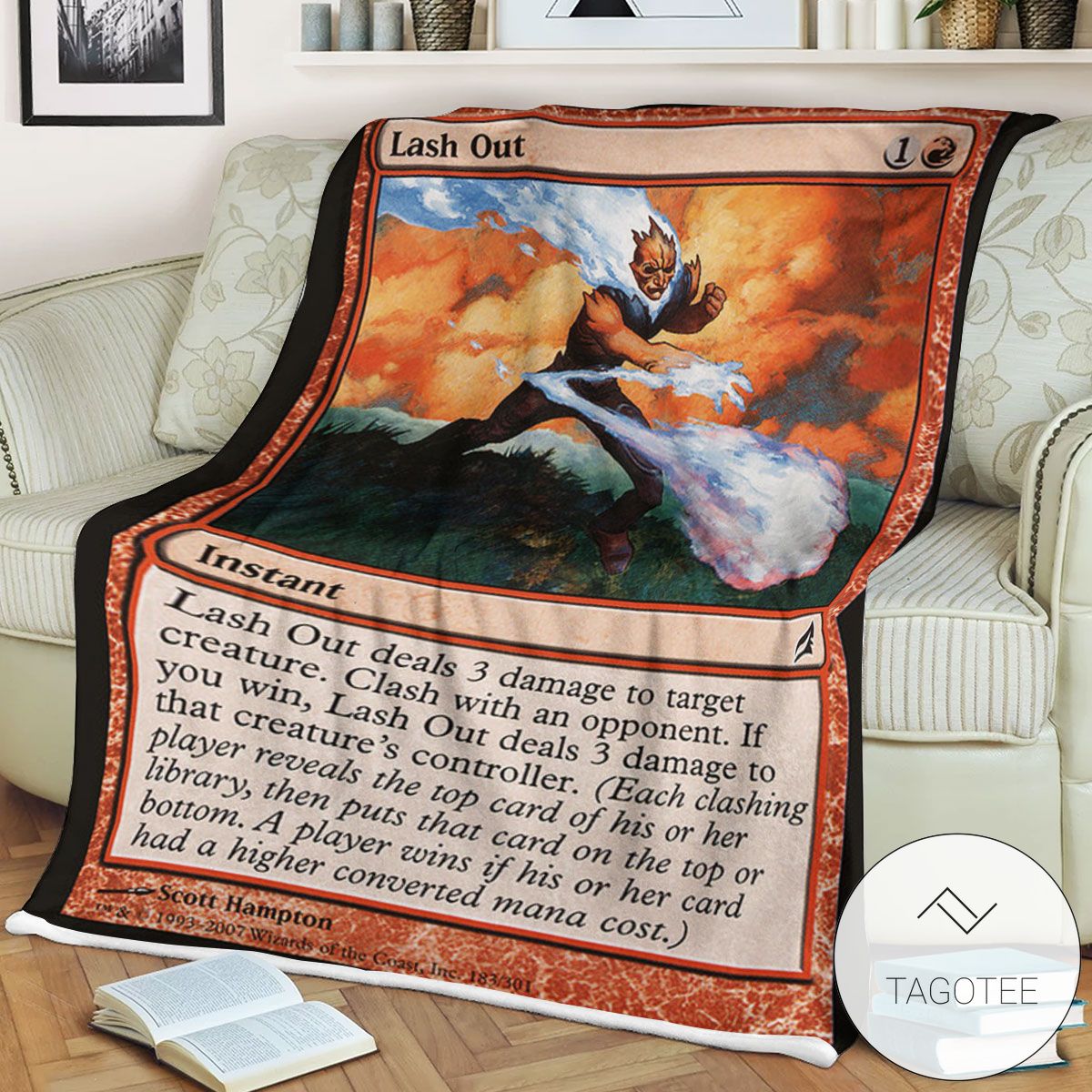 Lorwyn Lrw 183 Lash Out Mtg Blanket Tagotee Lorwyn Lrw 183 Lash Out Mtg Blanket Tagotee