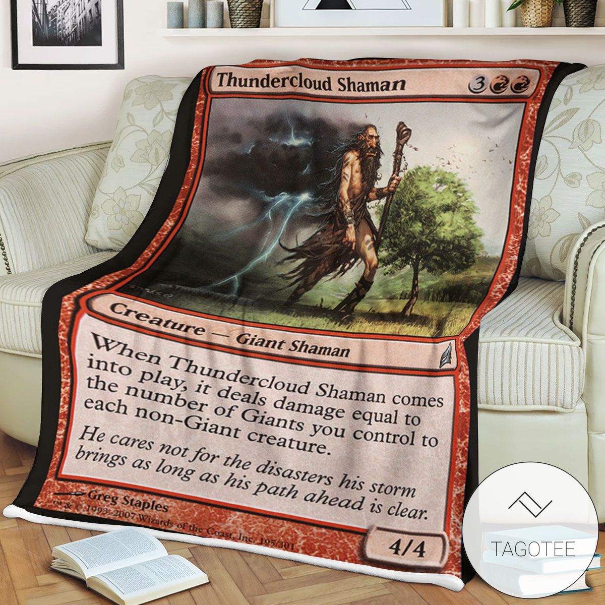 Lorwyn Lrw 195 Thundercloud Shaman Mtg Blanket Lorwyn Lrw 195 Thundercloud Shaman Mtg Blanket