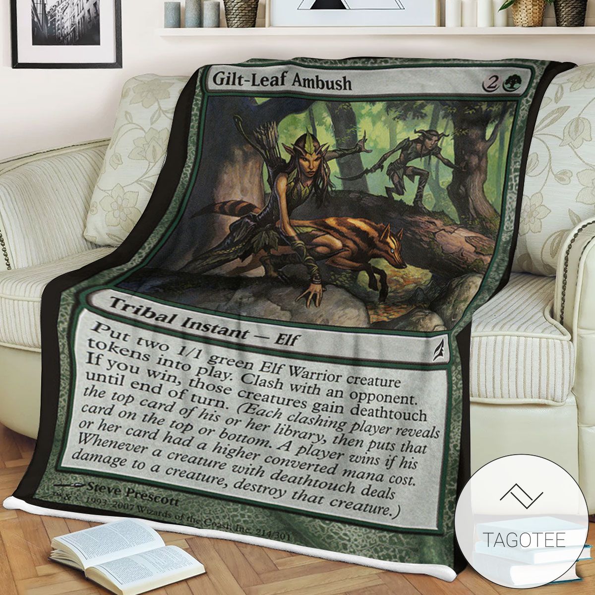 Lorwyn Lrw 214 Gilt Leaf Ambush Mtg Blanket Tagotee Lorwyn Lrw 214 Gilt Leaf Ambush Mtg Blanket Tagotee