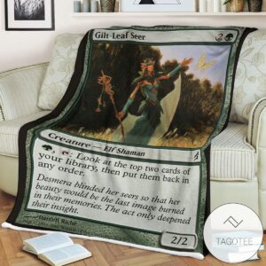 Lorwyn Lrw 215 Gilt Leaf Seer Mtg Blanket Tagotee