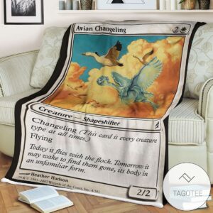 Lorwyn Lrw 4 Avian Changeling Mtg Blanket
