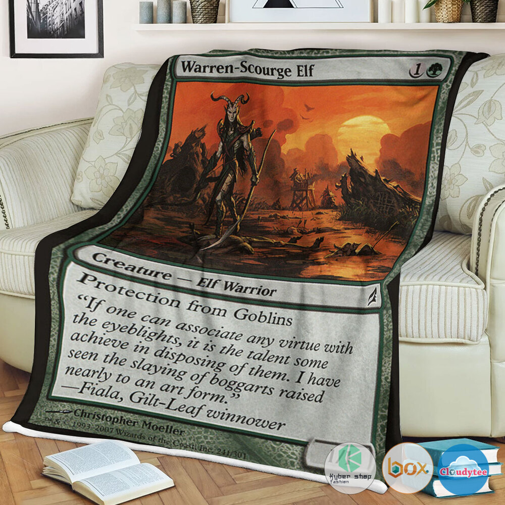 Lorwyn Warren Scourge Elf Blanket Lorwyn Warren Scourge Elf Blanket