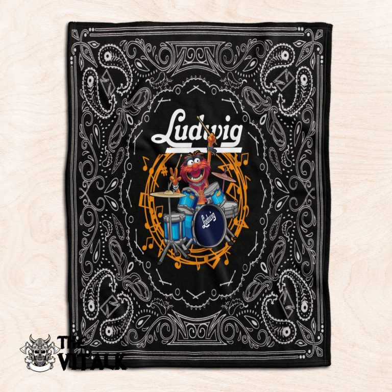 Ludwig-Drums-Animal-The-Muppet-Fleece-Blanket-3