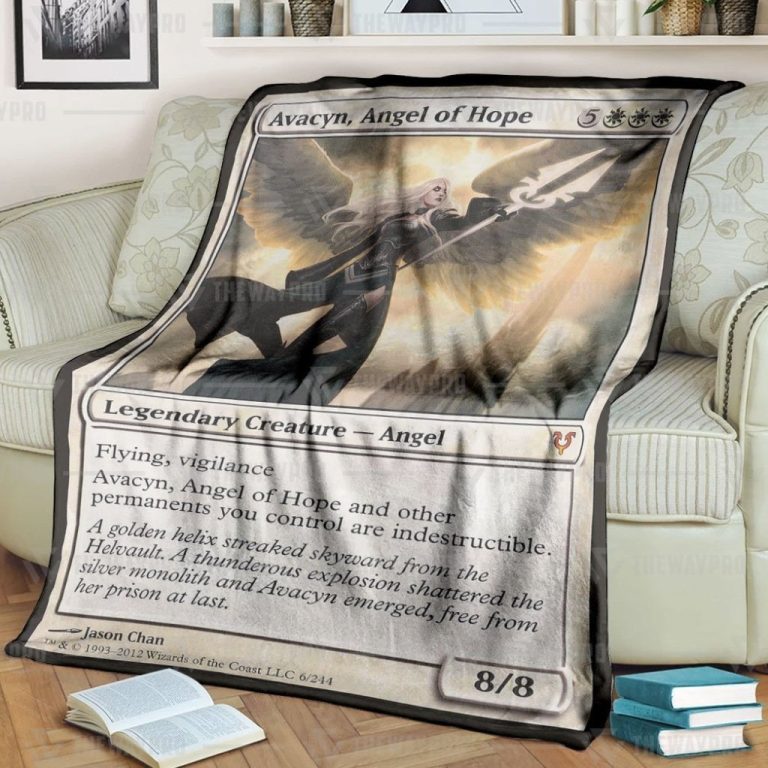Magic-The-Gardening-Avacyn-Angel-Of-Hope-Blanket-3