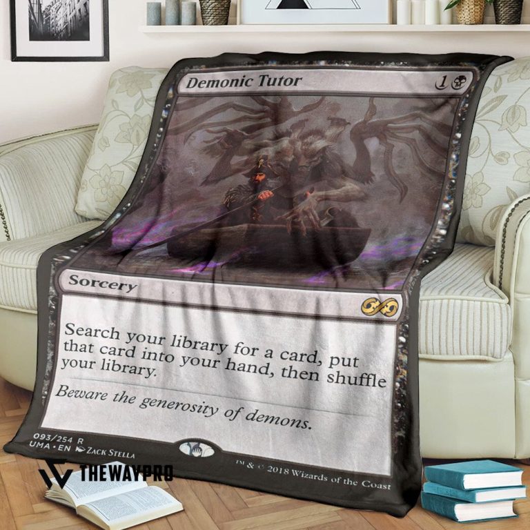 Magic-The-Gardening-Demonic-Tutor-Blanket-3