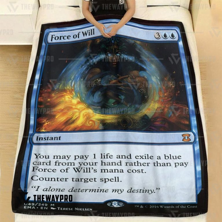 Magic-The-Gardening-Force-Of-Will-Blanket-1