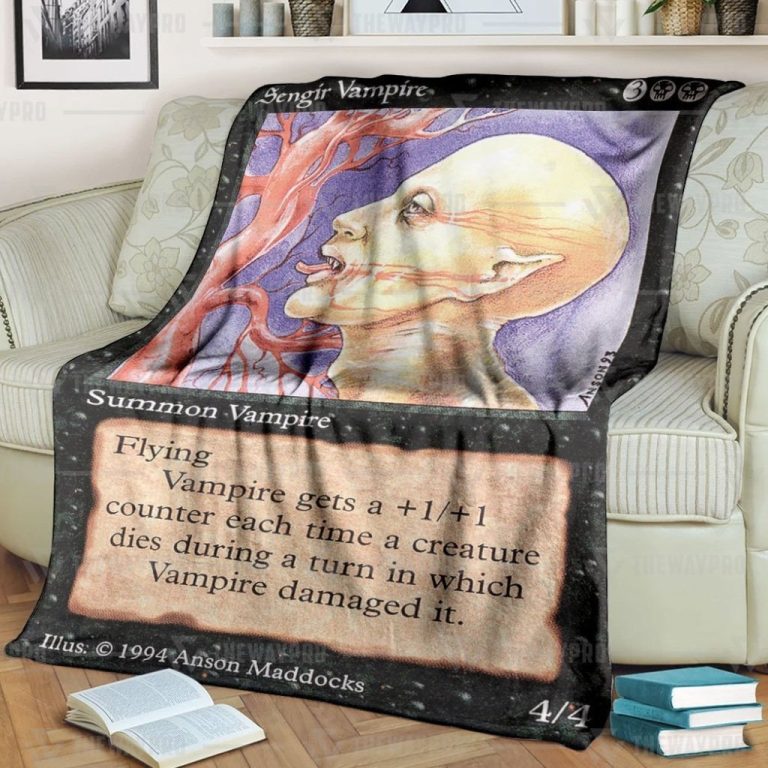 Magic-The-Gardening-Sengir-Vampire-Blanket-Limited-Edition-2