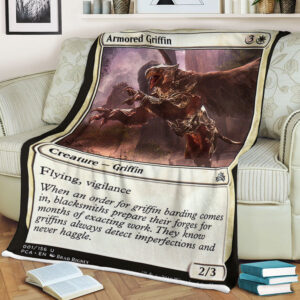Magic The Gathering 1 Armored Griffin Blanket
