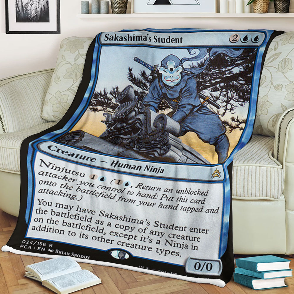 Magic The Gathering 24 Sakashima S Student Blanket Magic The Gathering 24 Sakashima S Student Blanket