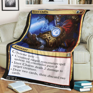 Magic The Gathering 2Xm 202 Izzet Charm Blanket