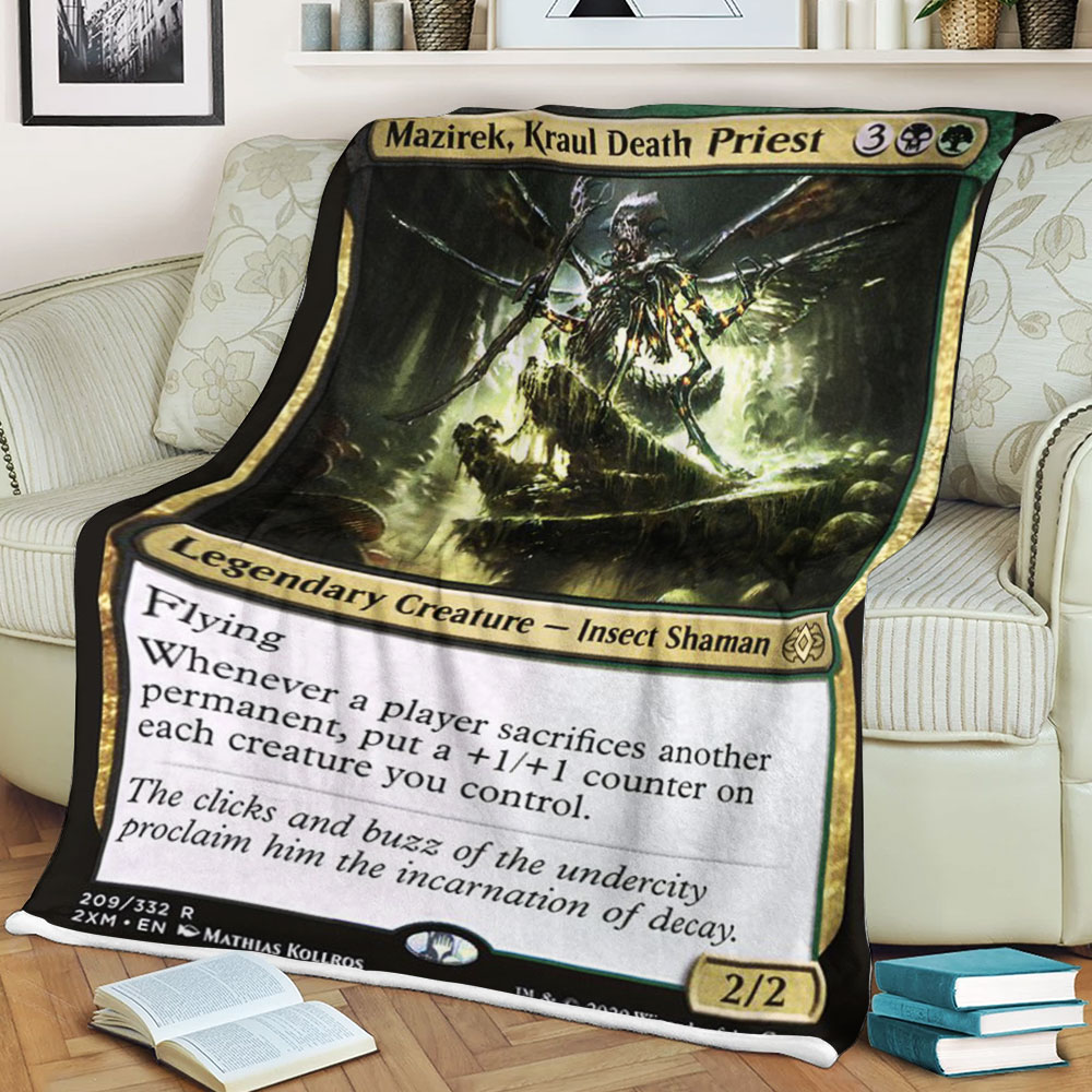 Magic The Gathering 2Xm 209 Mazirek Kraul Death Priest Blanket Magic The Gathering 2Xm 209 Mazirek Kraul Death Priest Blanket