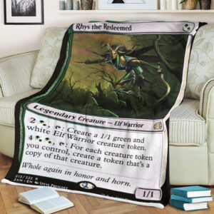 Magic The Gathering 2Xm 213 Rhys The Redeemed Blanket