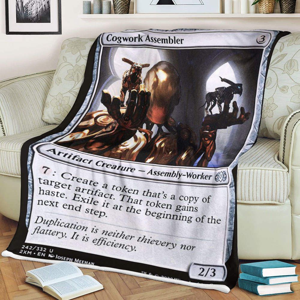 Magic The Gathering 2Xm 242 Cogwork Assembler Blanket Magic The Gathering 2Xm 242 Cogwork Assembler Blanket