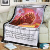 Magic The Gathering 2Xm 259 Golem Skin Gauntlets Blanket