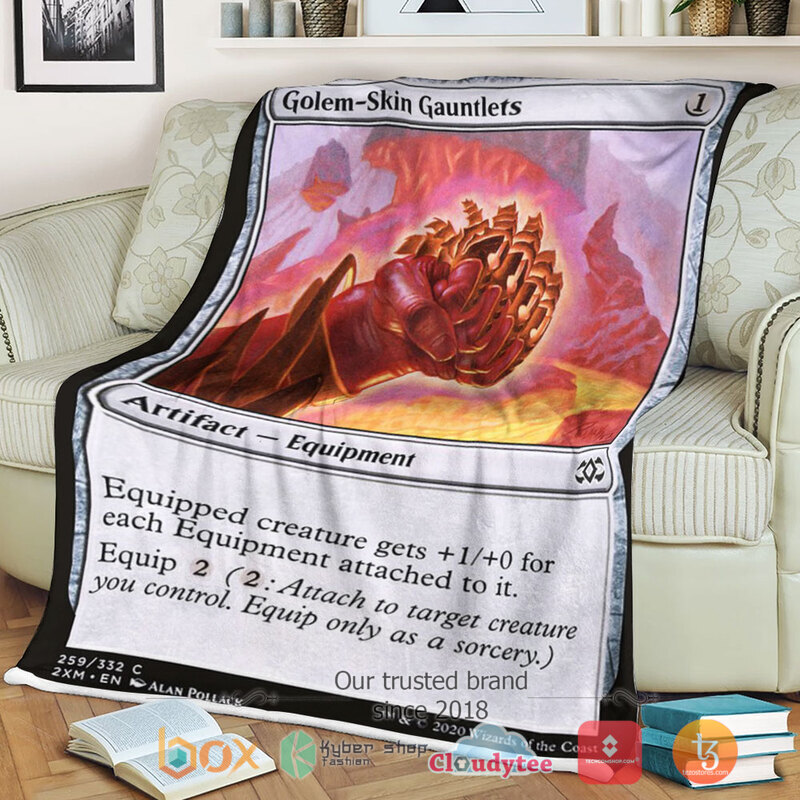 Magic The Gathering 2Xm 259 Golem Skin Gauntlets Blanket 2 Magic The Gathering 2Xm 259 Golem Skin Gauntlets Blanket 2