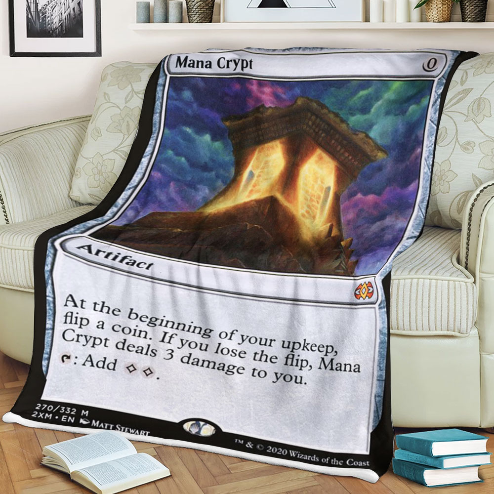 Magic The Gathering 2Xm 270 Mana Crypt Blanket Magic The Gathering 2Xm 270 Mana Crypt Blanket