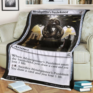 Magic The Gathering 2Xm 273 Metalspinner S Puzzleknot Blanket