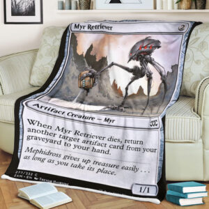Magic The Gathering 2Xm 277 Myr Retriever Blanket
