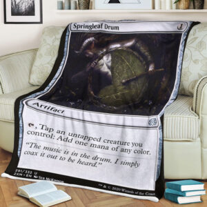 Magic The Gathering 2Xm 291 Springleaf Drum Blanket