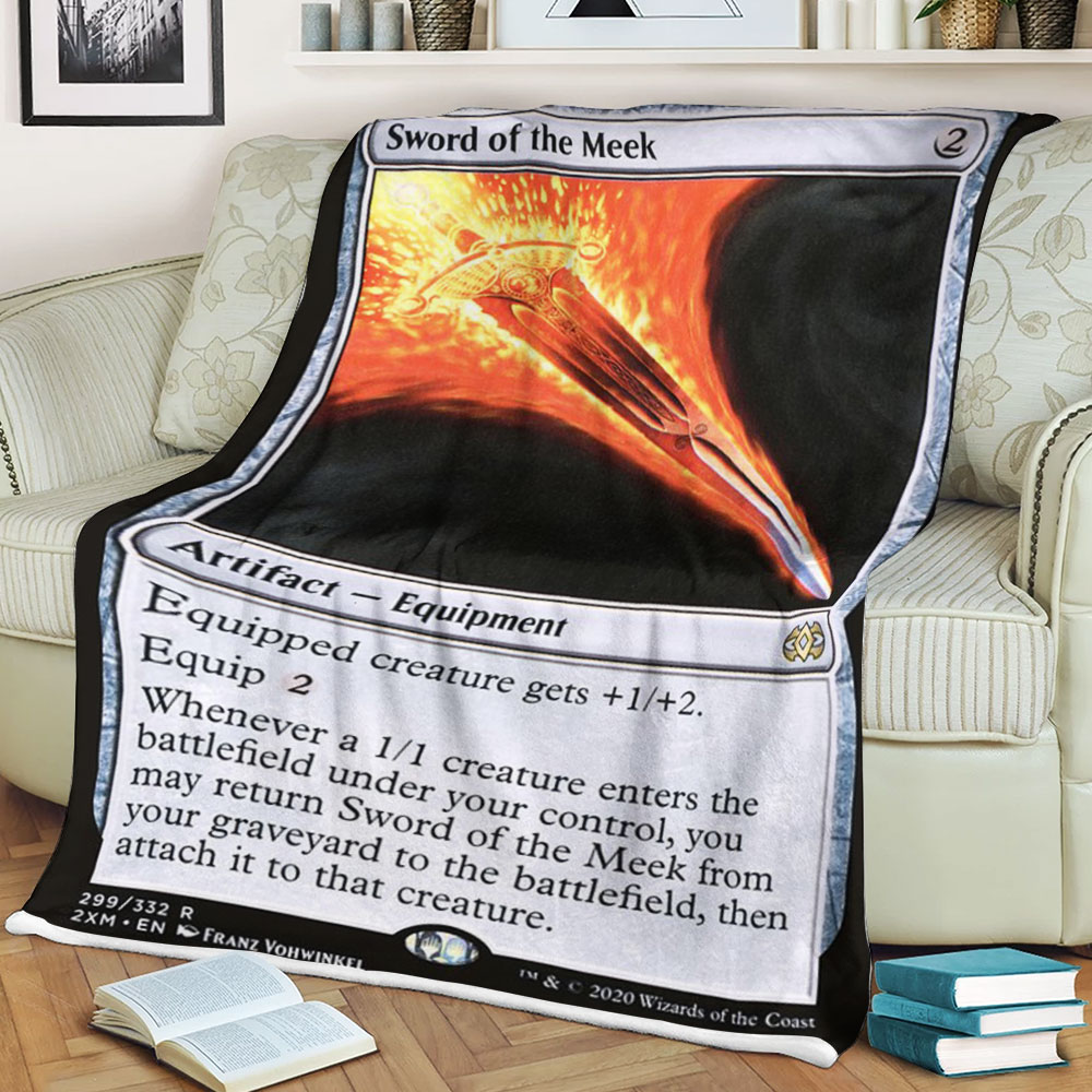 Magic The Gathering 2Xm 299 Sword Of The Meek Blanket Magic The Gathering 2Xm 299 Sword Of The Meek Blanket