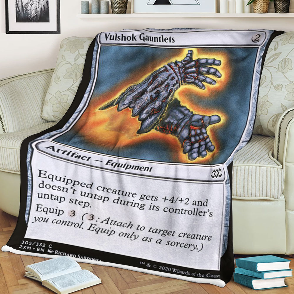 Magic The Gathering 2Xm 305 Vulshok Gauntlets Blanket Magic The Gathering 2Xm 305 Vulshok Gauntlets Blanket