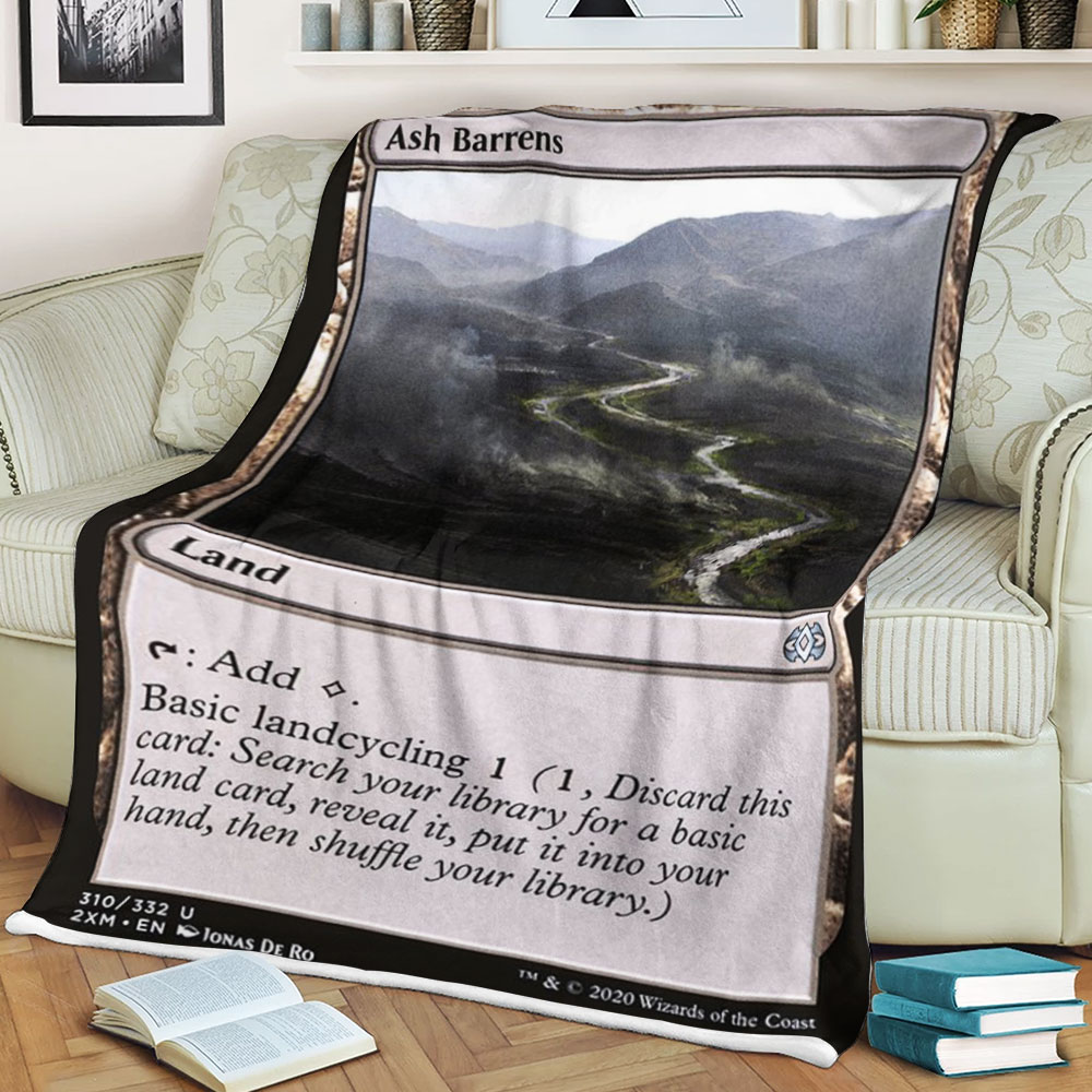 Magic The Gathering 2Xm 310 Ash Barrens Blanket Magic The Gathering 2Xm 310 Ash Barrens Blanket