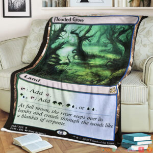 Magic The Gathering 2Xm 318 Flooded Grove Blanket 2