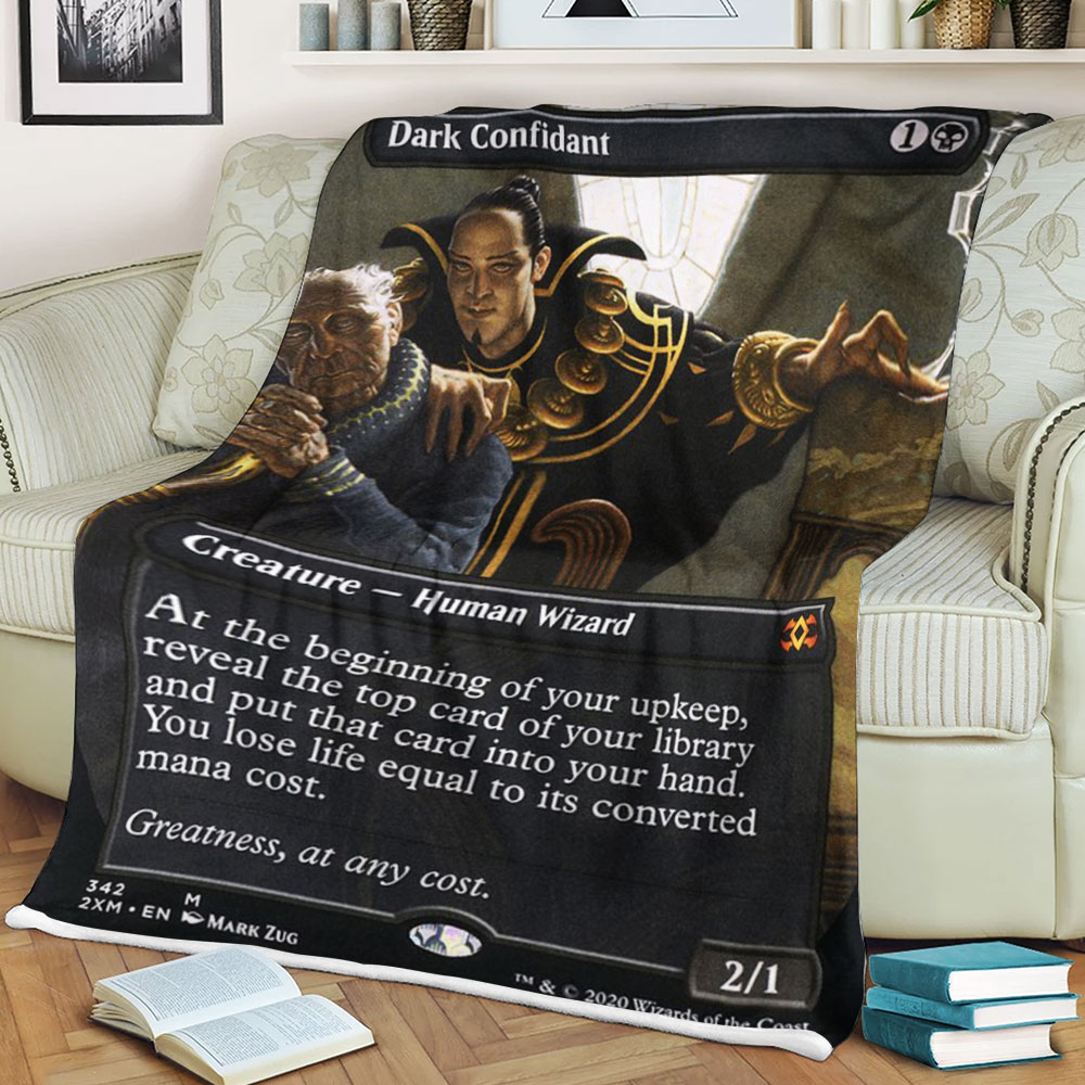 Magic The Gathering 2Xm 342 Dark Confidant Blanket Magic The Gathering 2Xm 342 Dark Confidant Blanket