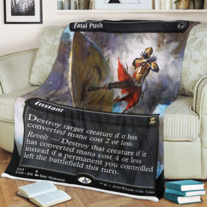 Magic The Gathering 2Xm 343 Fatal Push Blanket