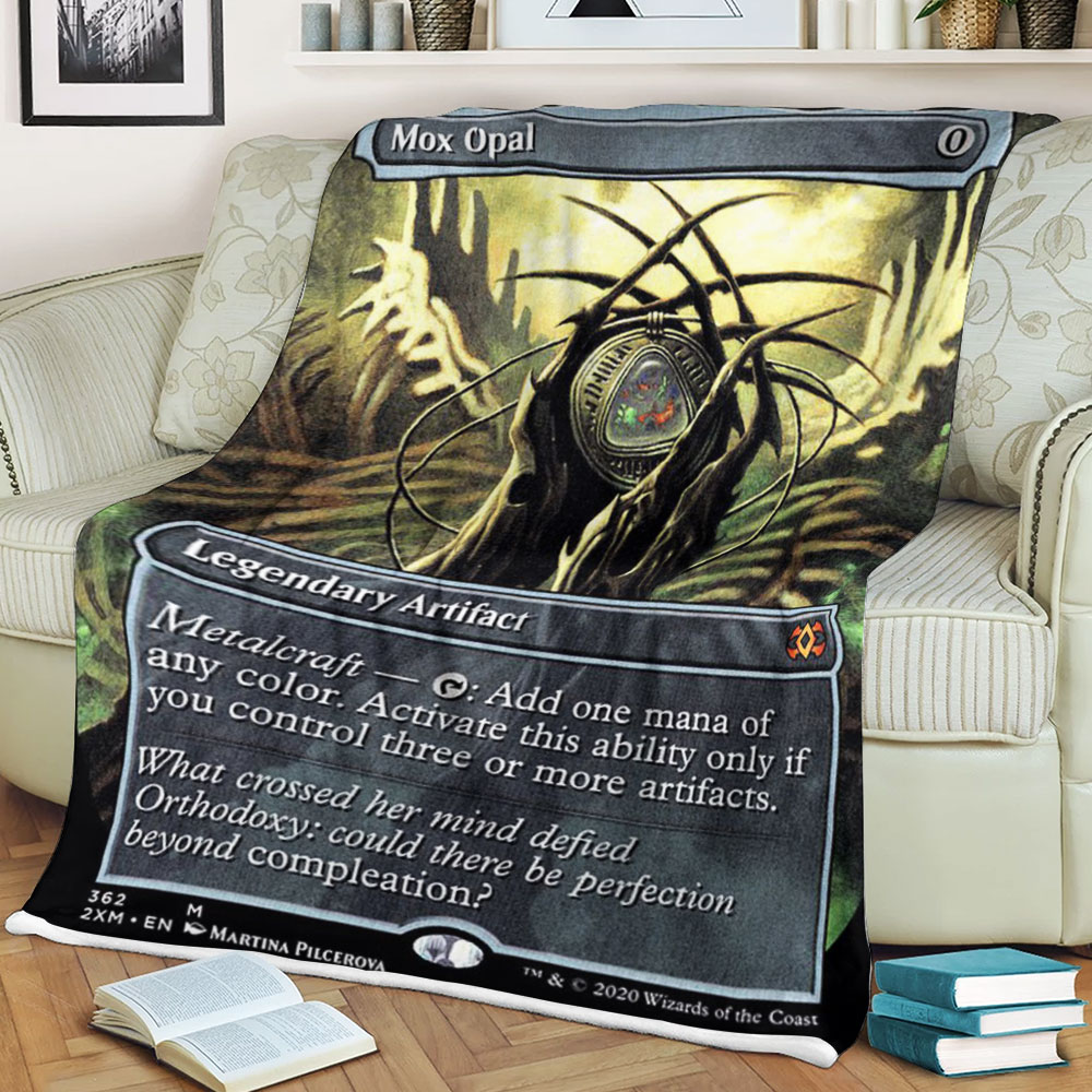 Magic The Gathering 2Xm 362 Mox Opal Blanket Magic The Gathering 2Xm 362 Mox Opal Blanket