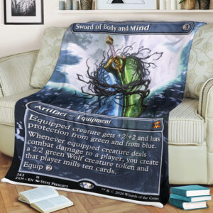 Magic The Gathering 2Xm 363 Sword Of Body And Mind Blanket