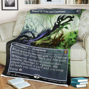 Magic The Gathering 2Xm 364 Sword Of Feast And Famine Blanket
